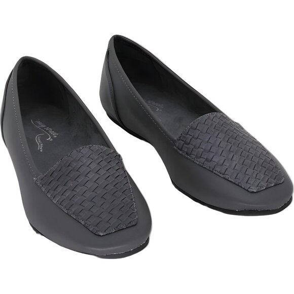 Easy Street Thrill Woven Square Toe Slip-On Flats Women's US 5.5M - Picture 1 of 6